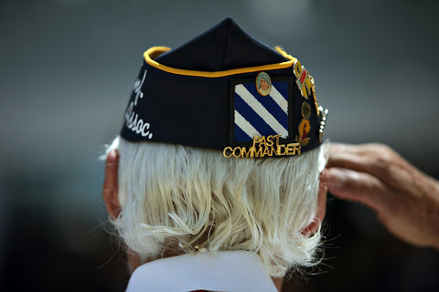 past commander salute