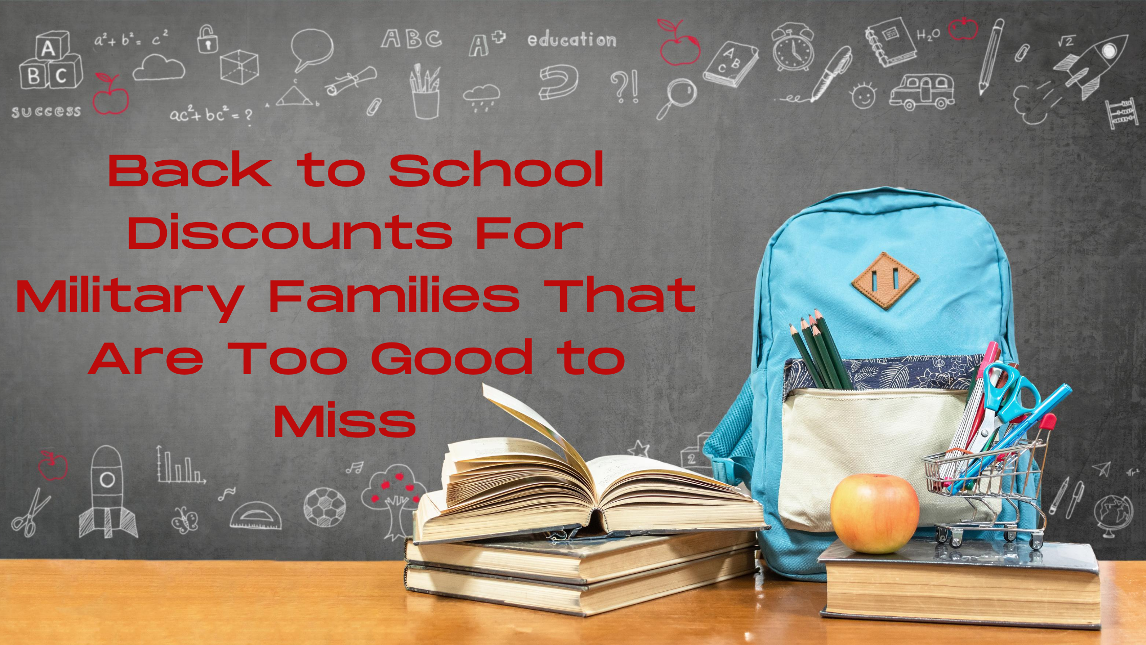 Back to School Discounts for Military Families Too Good to Miss Operation Homefront