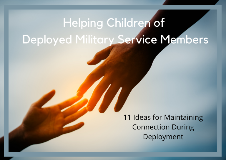 how to help a child cope with deployment