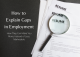 how to explain gaps in employment