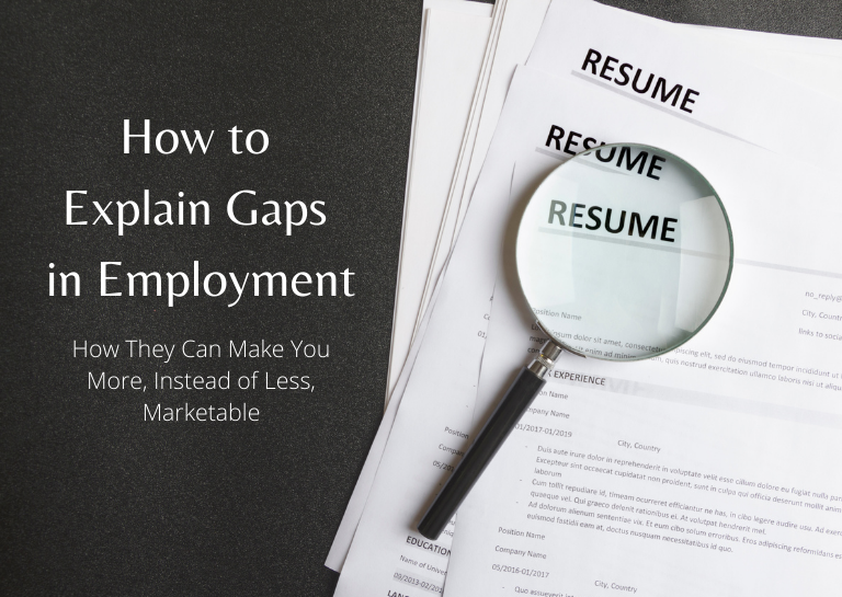 how to explain gaps in employment