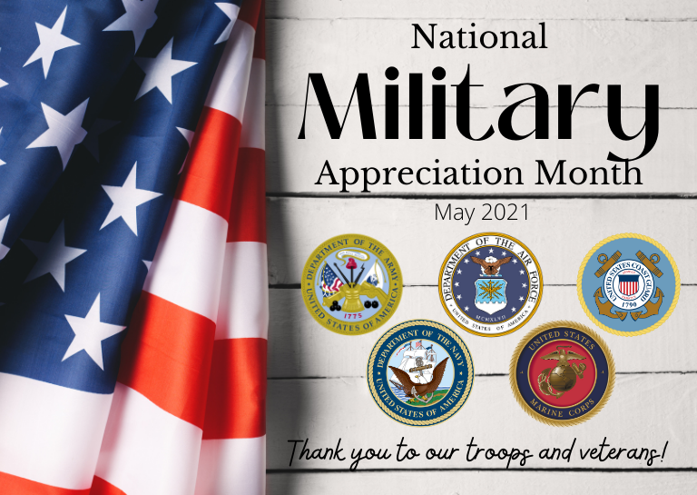 Military Appreciation Month 2021