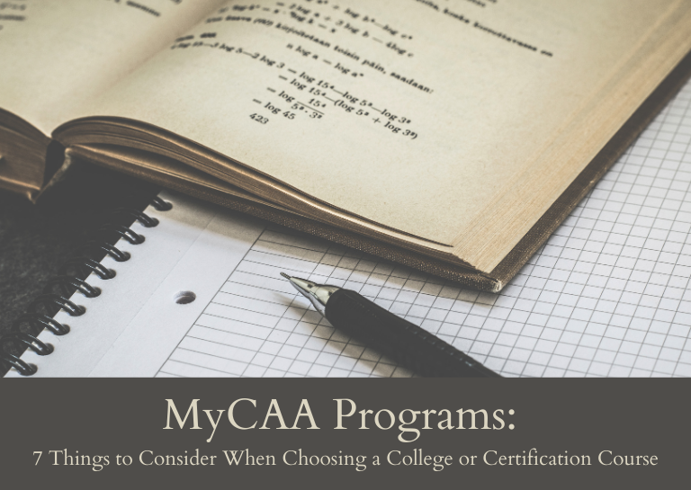 MyCAA Programs