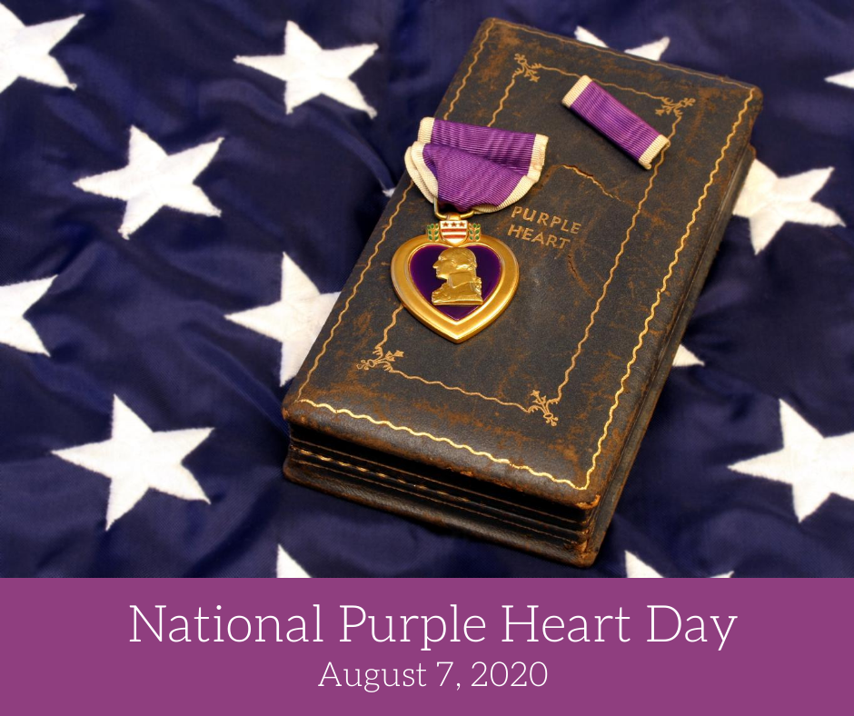Purple Heart Purple Heart Day 2020