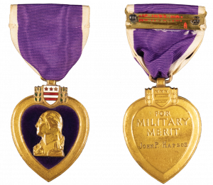 PurpleHeart_WW1_Front-and-Back Purple Heart