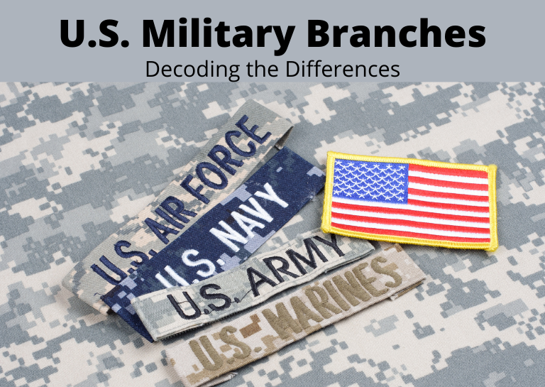 difference between military branches