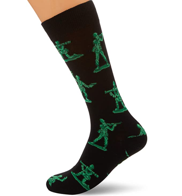 sock army figure socks